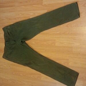 32x32 olive jeans